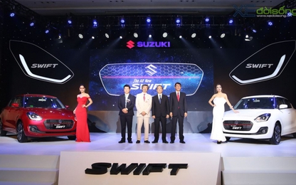 Suzuki Swift thế hệ mới nhập khẩu về Việt Nam giá không đổi