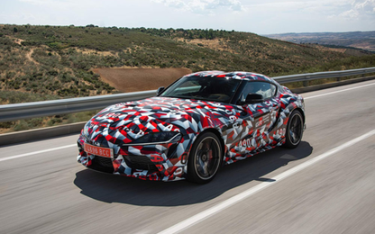 Xe thể thao Toyota Supra 2019 lần đầu lộ diện