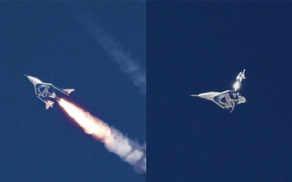 Phi cơ siêu thanh Mỹ chở người lên vũ trụ thành công