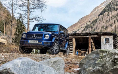Cận cảnh Mercedes G-Class "giá rẻ" dùng động cơ diesel