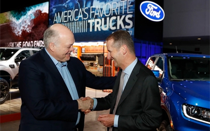 Liên minh Ford - Volkswagen sẽ sản xuất chung ôtô