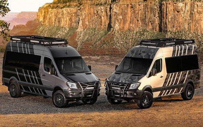Chiêm ngưỡng Mercedes-Benz Sprinter độ nhà di động offroad cực độc