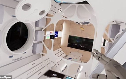 Bên trong khách sạn vũ trụ đầu tiên, khách ngắm Mặt trời mọc 16 lần/ngày