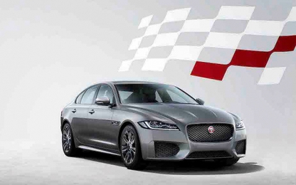 Xe hạng sang Jaguar XF thể thao hơn với bản đặc biệt Chequered Flag
