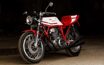 Nghệ nhân Mỹ “copy” tinh xảo huyền thoại mô tô Ý Bimota HB1