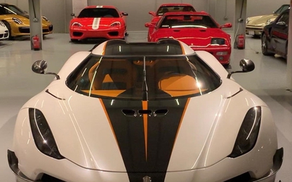 Hoàng tử Ả-rập khoe siêu phẩm Koenigsegg Regera bản 'bóng ma'