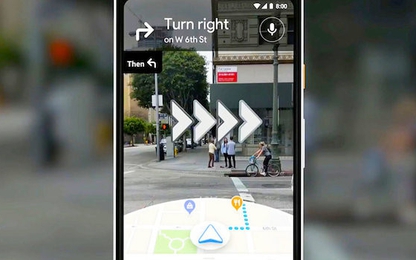 Google bắt đầu thử nghiệm dẫn đường bằng thực tế tăng cường