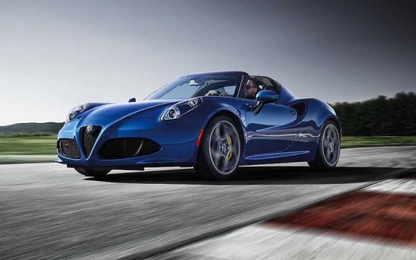Xe mui trần Alfa Romeo 4C Spider có thêm bản đặc biệt