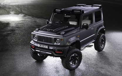 SUV mini Suzuki Jimny cực ngầu trong “bộ cánh” Wald Black Bison