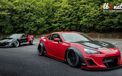Toyota 86 cực thể thao với widebody Liberty Walk giá cả trăm triệu