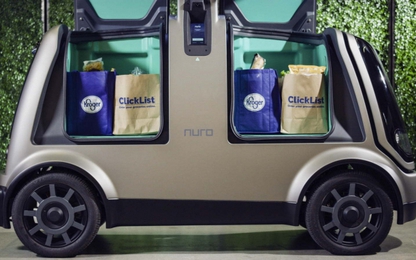 Hãng bán lẻ của Mỹ thử nghiệm giao hàng bằng xe tự hành