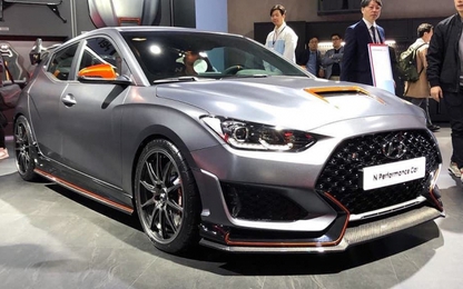 Hatchback Hyundai Veloster N thêm chất thể thao với loạt đồ chơi chính hãng
