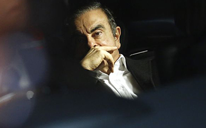 Cựu chủ tịch Nissan lại bị bắt sau khi được tại ngoại