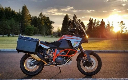 Độ hệ thống dẫn động 2 bánh cho mô tô KTM Adventure