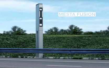 Tháp pháo "radar" giúp kiểm soát tốc độ của các phương tiện lưu thông