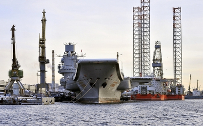 Nga rục rịch triển khai dự án đóng tàu sân bay hạt nhân đầu tiên