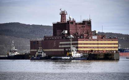 Vận hành thử thành công nhà máy điện hạt nhân nổi đầu tiên thế giới