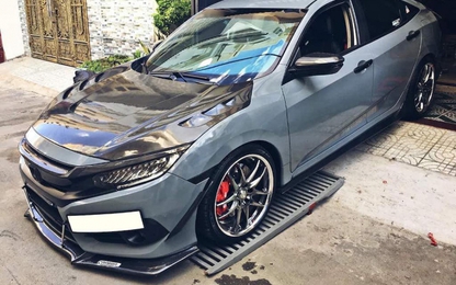 Dân chơi Sài Gòn chi 600 triệu độ “full bài” Honda Civic Turbo