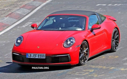 Lộ diện Porsche 911 Targa 2019 thế hệ mới trên đường thử