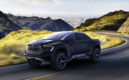 Tesla hứa hẹn ra mắt xe bán tải chạy điện phong cách viễn tưởng