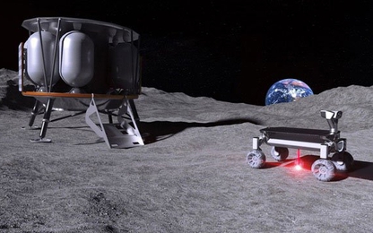 Dùng bụi Mặt Trăng làm nguyên liệu đầu vào cho in 3D