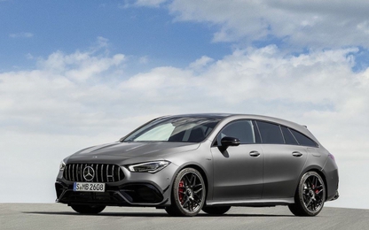Tân binh Mercedes-AMG CLA 45 Shooting Brake:Xe gia đình trẻ yêu thể thao tốc độ