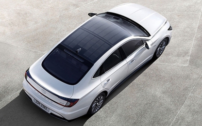 Hyundai Sonata 2020 hybrid sẽ dùng mái năng lượng mặt trời