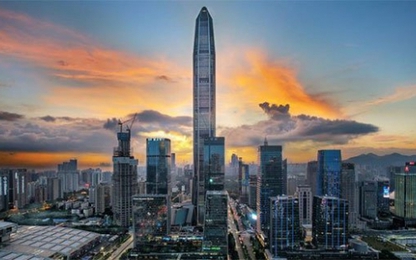 Tòa nhà cao gần 600m có thể chống ăn mòn ở Trung Quốc