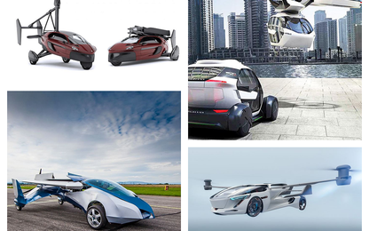 Chán đua xe trên mặt đất, con người lại muốn đua bay trên không trung!