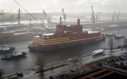 Nhà máy điện hạt nhân nổi 'Chernobyl trên băng' của Nga sắp khởi hành