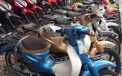 Xe máy nhái kiểu dáng tái xuất