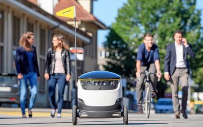 Startup dùng robot giao hàng cho sinh viên gọi vốn thành công 40 triệu USD