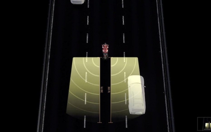 Sau xe hơi, hệ thống cảnh báo điểm mù sắp có mặt ở xe máy