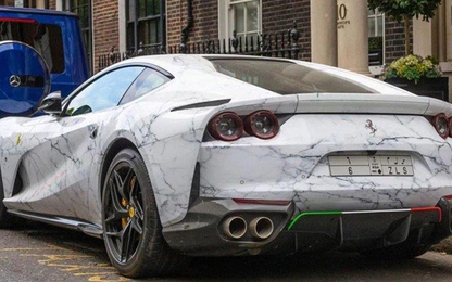 Quên vàng và pha lê đi, siêu xe giờ được trang trí bằng 'cẩm thạch'