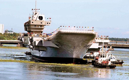 Trộm viếng tàu sân bay Ấn Độ, cuỗm mất ổ cứng máy tính