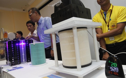 Ô nhiễm tăng, Thái Lan phát máy lọc không khí cho trường học ở Bangkok