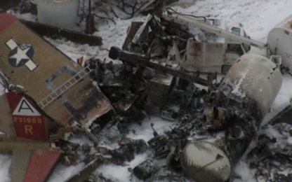 Máy bay ném bom B-17 rơi tại sân bay ở Mỹ, 7 người chết