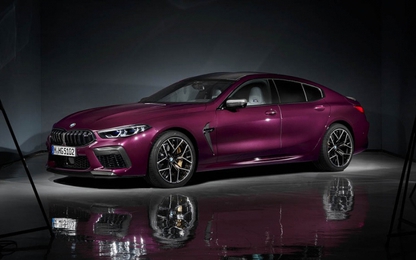 Ra mắt BMW M8 Competition Gran Coupe 2020: Cực nhanh, màu ngoại thất mê ly