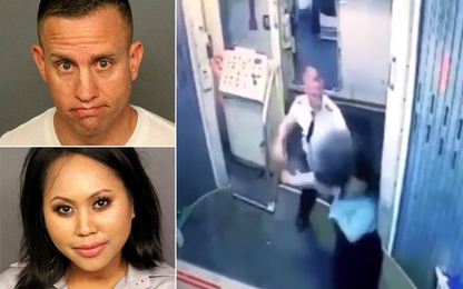 Phi công và nhân viên hãng bay đánh nhau ngay trong cầu ống lồng