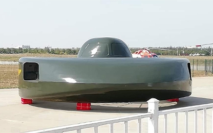 Trung Quốc trình làng chiếc trực thăng hình đĩa bay có tốc độ 650 km/h