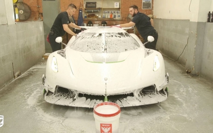 “Choáng” với số nước sơn của hypercar triệu đô Koenigsegg Jesko