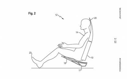 Ghế "thửa" riêng cho xe tự lái Porsche có thể khiến khách hàng mê mẩn