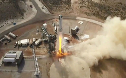 Blue Origin thử nghiệm tàu du lịch không gian