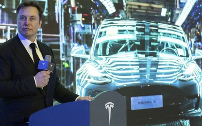 Vốn hoá Tesla lớn hơn Ford và General Motors gộp lại
