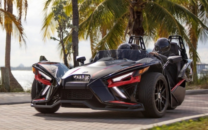 Chỉ có dân chơi mới đủ can đảm để “rinh” chiếc xe 3 bánh này