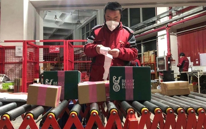 Trung Quốc dịch vụ giao hàng thắng đậm