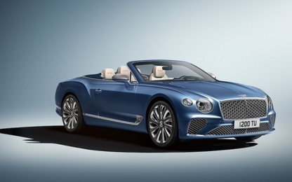 Bentley bị “cuồng” kim cương, làm xe siêu sang mui trần hàng thửa