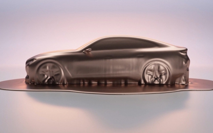 BMW “nhá hàng” coupe 4 cửa chạy điện i4