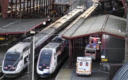 Pháp sử dụng tàu cao tốc vận chuyển bệnh nhân nhiễm COVID-19