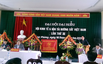 Đại hội đại biểu Hội Kinh tế và Vận tải Đường sắt Việt Nam nhiệm kỳ 3 (2015 – 2020)